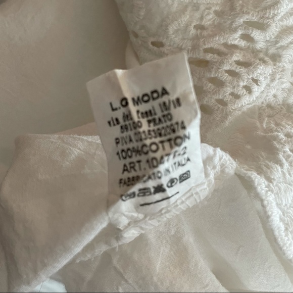 Sandra Fellini Embroidered Eyelet Tank - NSF - Picture 6 of 6